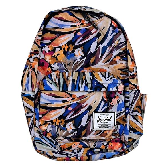 Herschel Supply Co. Classic XL Floral Impression 30L Backpack 15" Laptop Sleeve - Picture 1 of 4